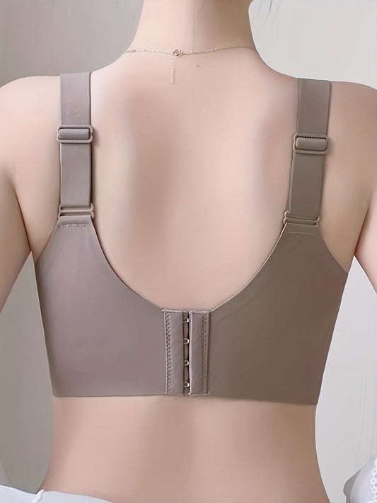 5pcs Oversized Lingerie for Women Weighing 200 Pounds, with a Large Chest And a Small Gathering Effect. The Accessory Breast Is Designed to Prevent Sagging, And The External Expansion And Adjustment of The Bra Are Adjustable