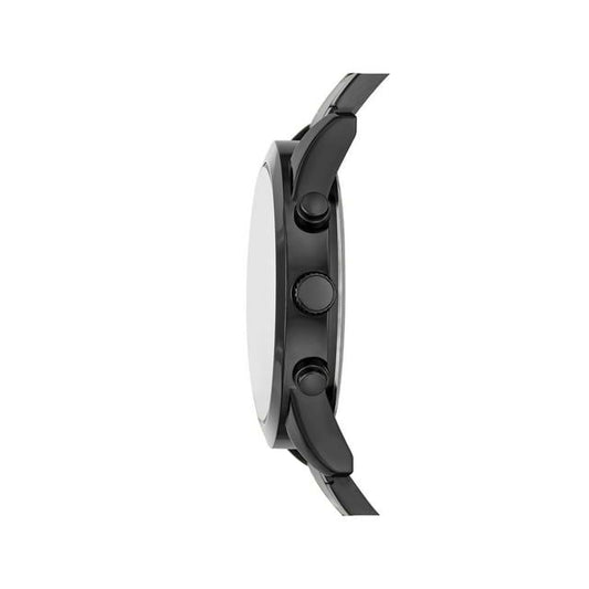 GEORGE Men's Two-tone Black and Gold Watch Set, 2 Piece Watch and Bracelet Set(FMDXGE036)