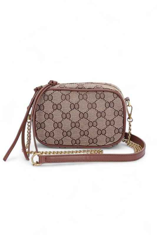 Iconic Jaquard Camera Crossbody Bag