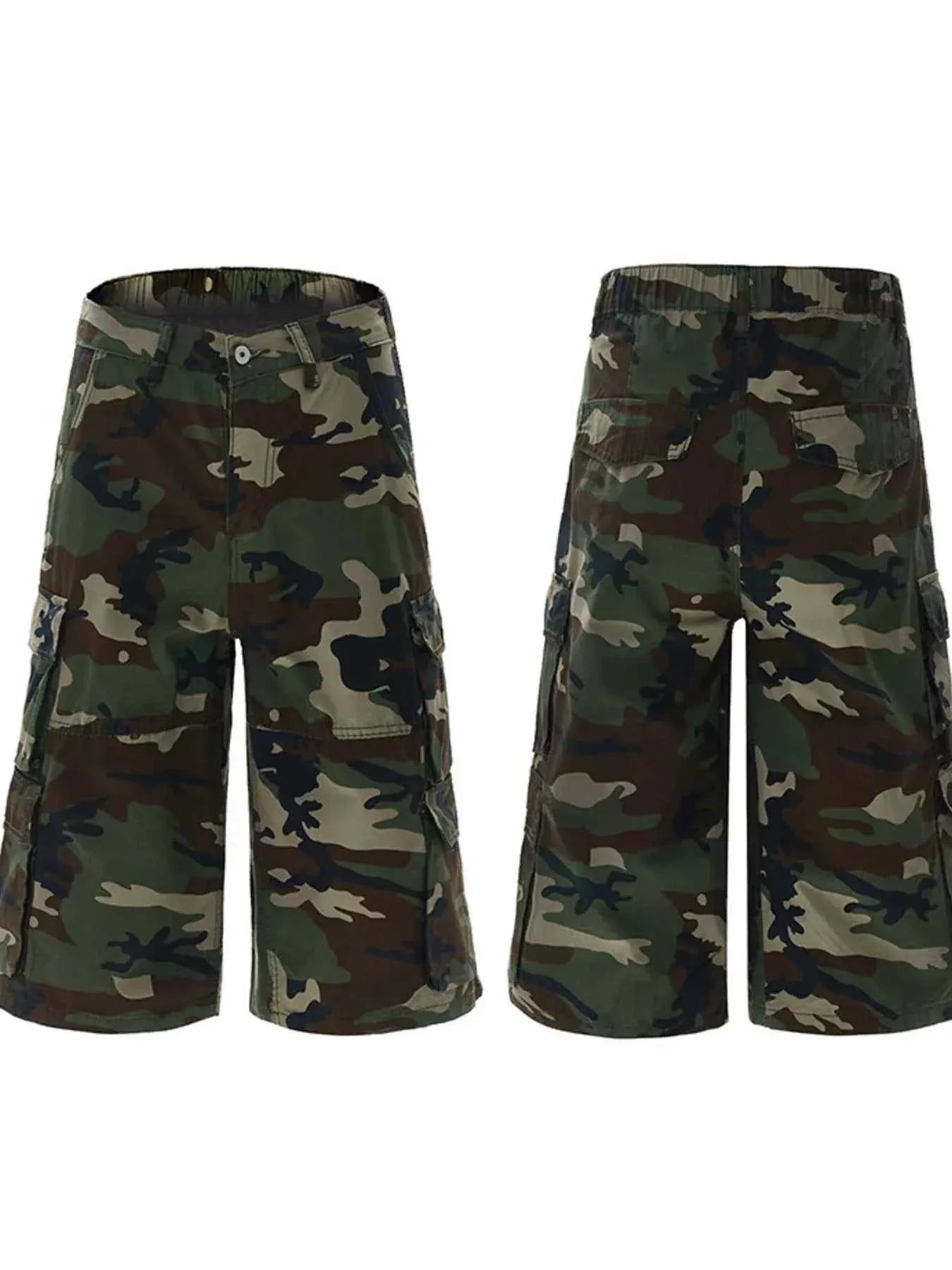 Men's Relaxed Fit Camo Cargo Shorts