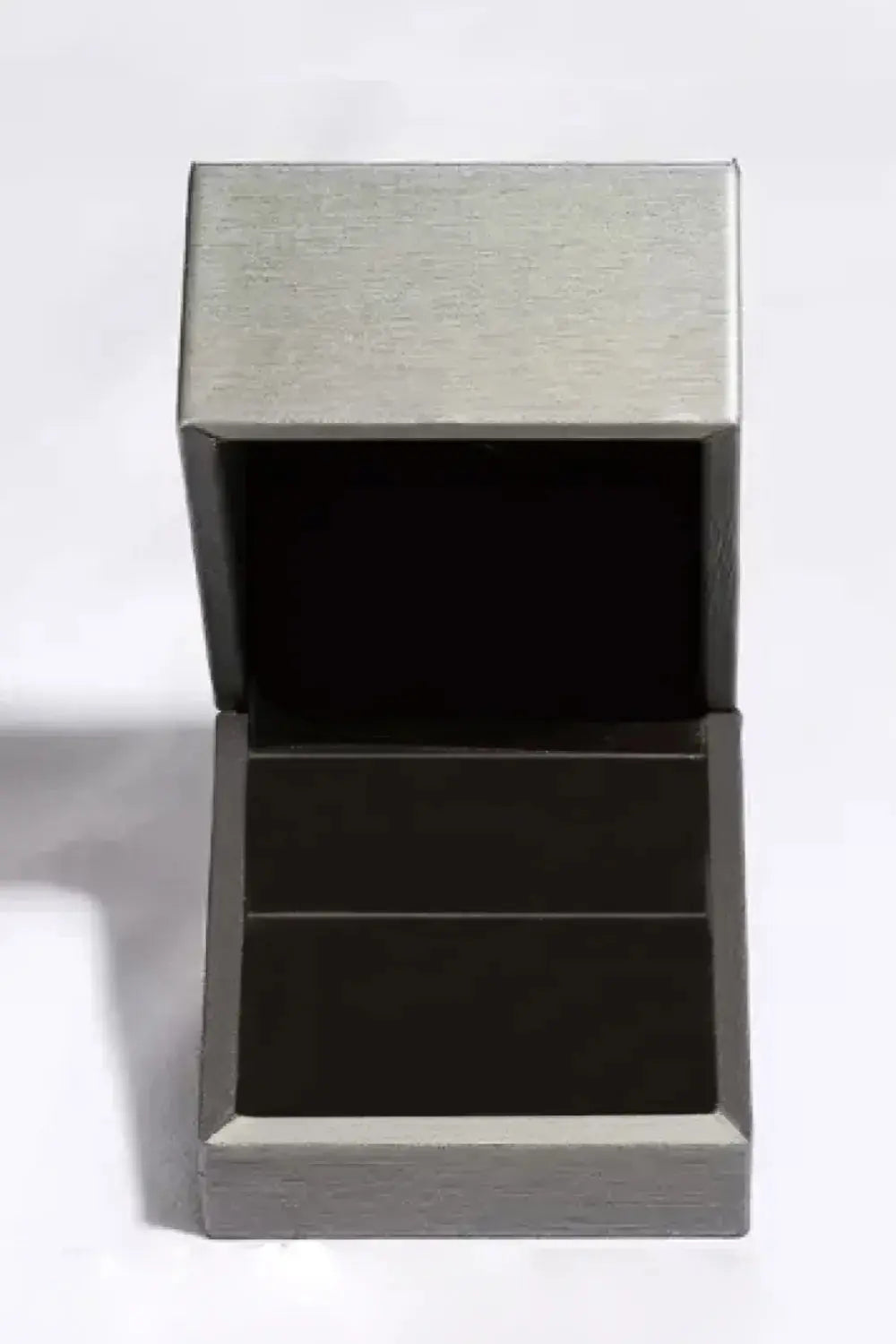 925 Sterling Silver Inlaid Zircon Square Ring