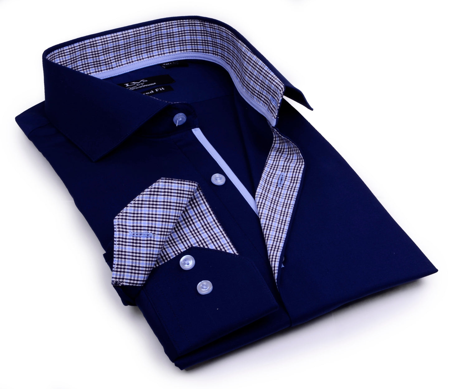 Button-Up Shirt // - Tailored Fit - contrast trimming - final sale