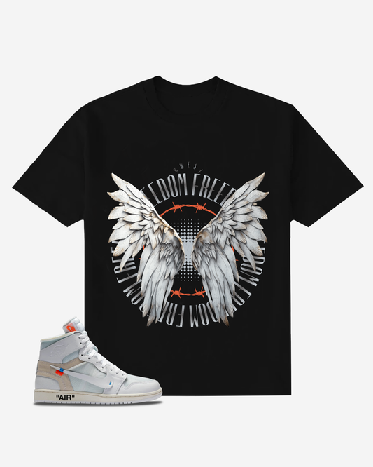 G-West Wings of Freedom Oversized T-Shirt Mens