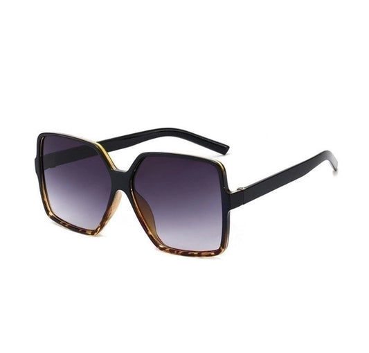 Retro Gradient Square Frame Sunglasses