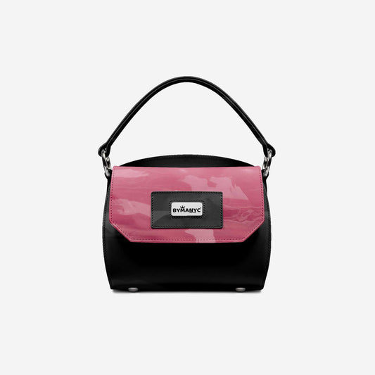 Handbag BYMANYC ® New York – Vegan Couture Trunk Mini in Manhattan Black