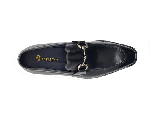 Burnished Calfskin bit loafer