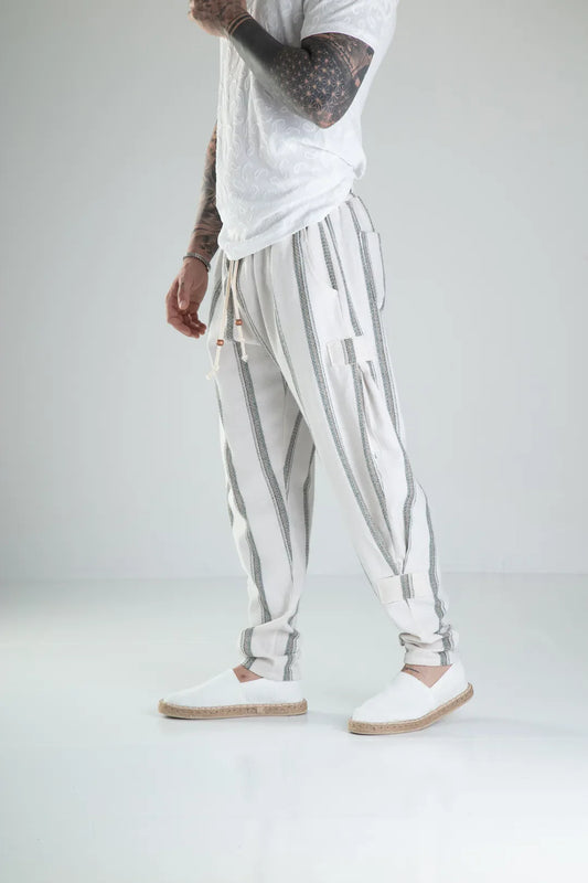 有機棉慢跑褲 – 深灰色