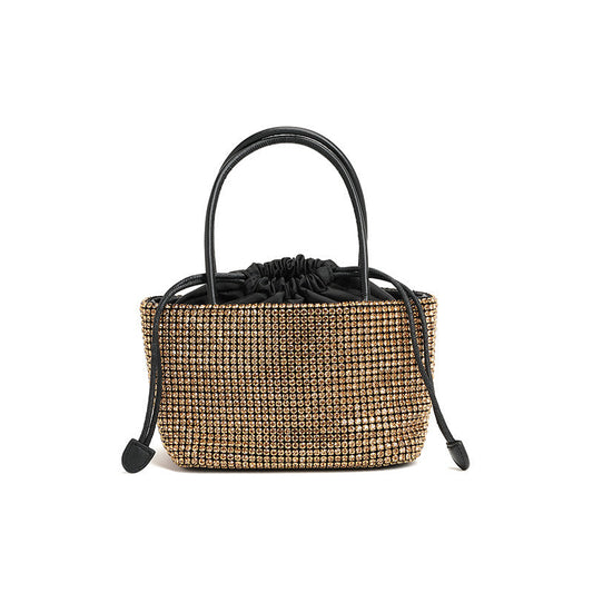 Bag Women Bag Winter High Grade Chain Hand Bag Diamond-Embedded Crossbody Handbag