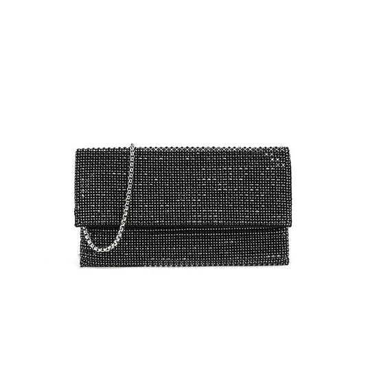 Bolso de verano para mujer con diamantes de imitación, cadena, bandolera para teléfono