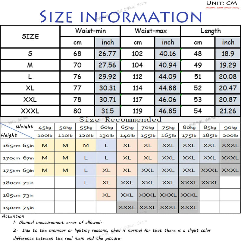 男士純棉輕薄沙灘短褲