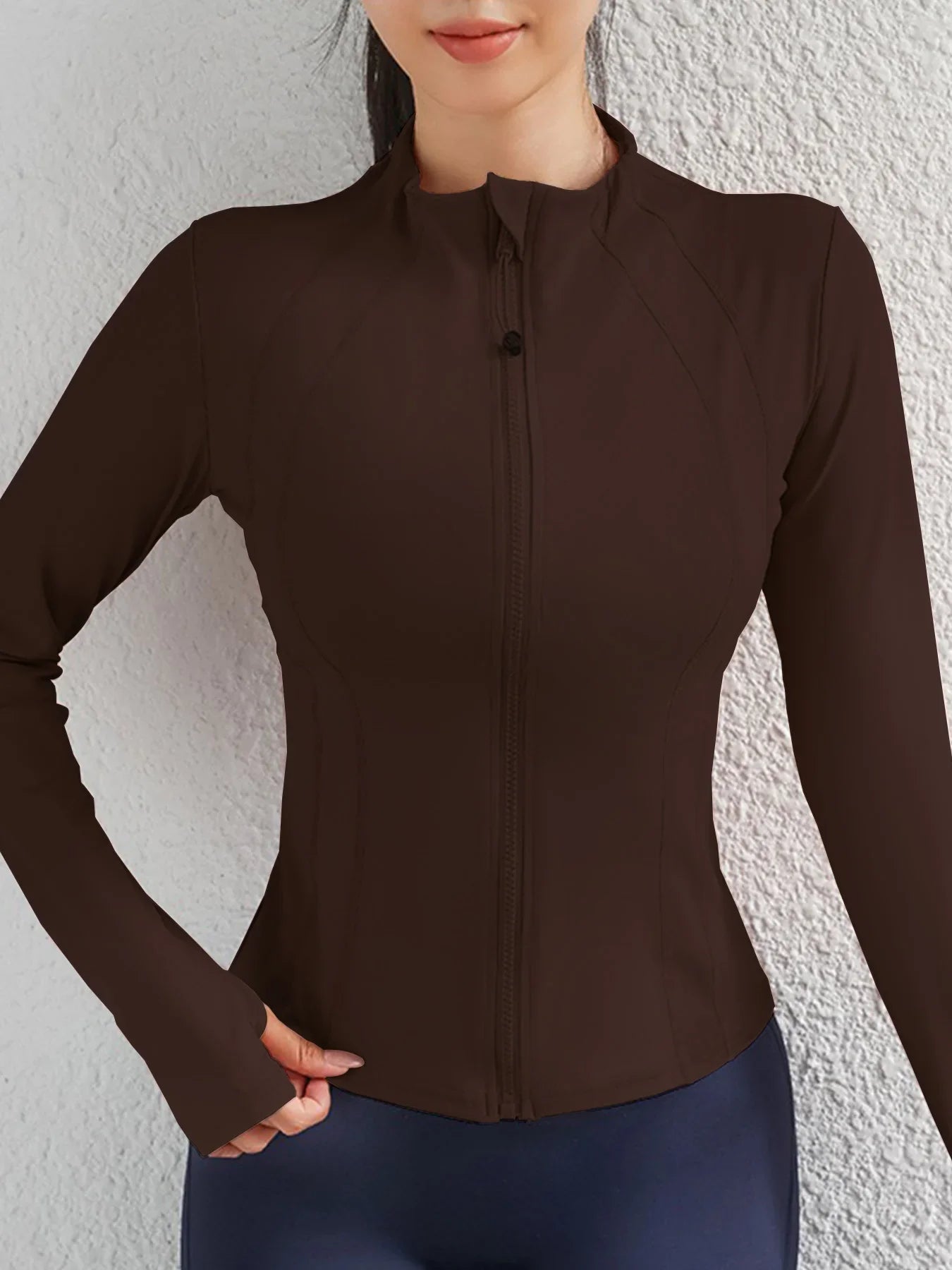 Chaquetas deportivas de manga larga para mujer