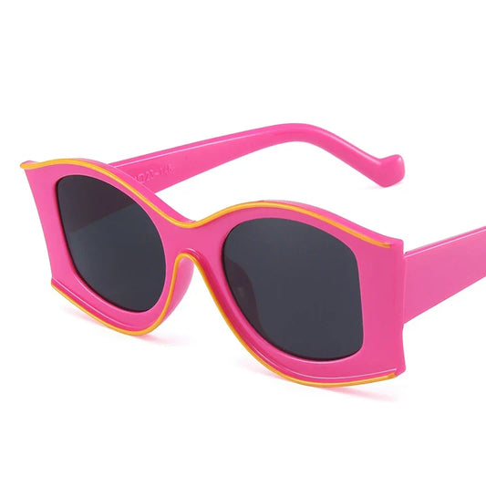 Colorful oversized retro Sunglasses