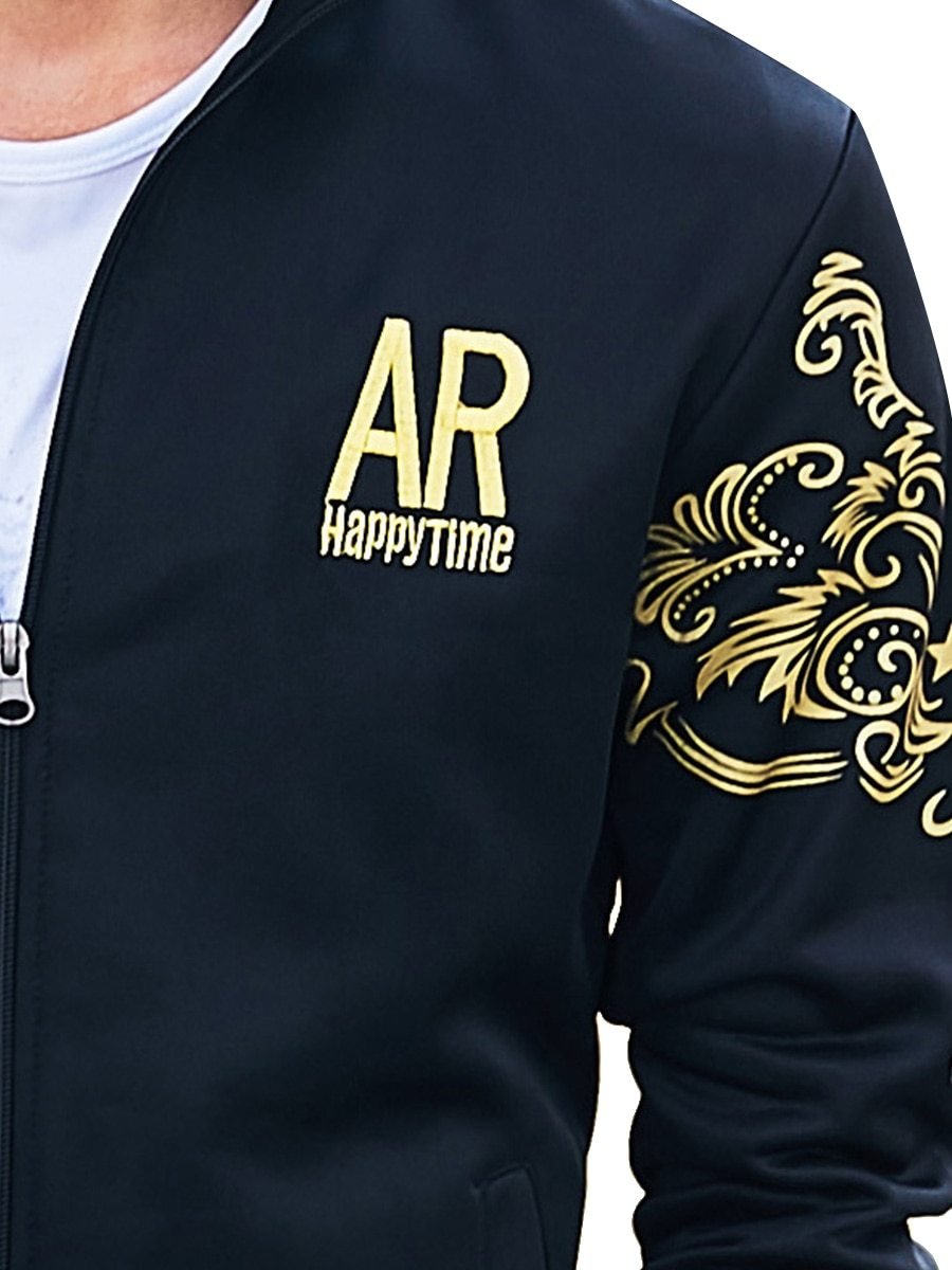 Traje de dos piezas de moda: cárdigan de manga larga y pantalón