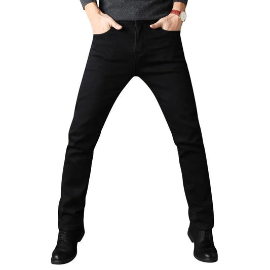 Men's Black Straight Pants