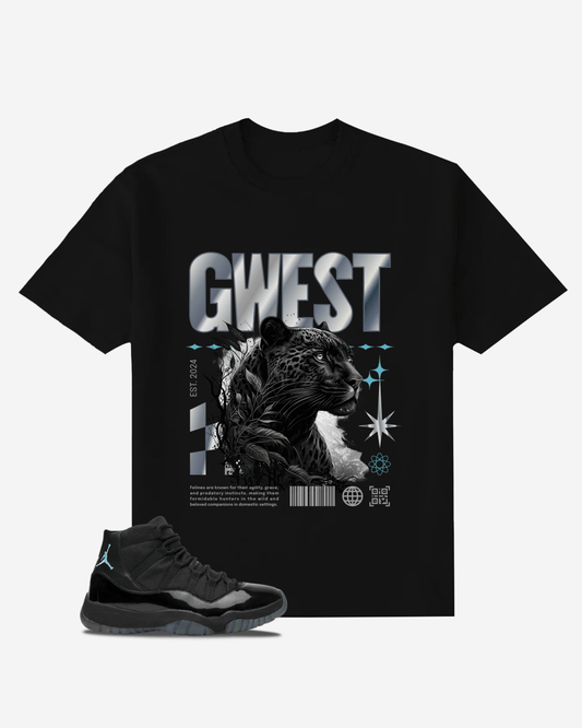 G-West Feline Oversized T-Shirt Mens