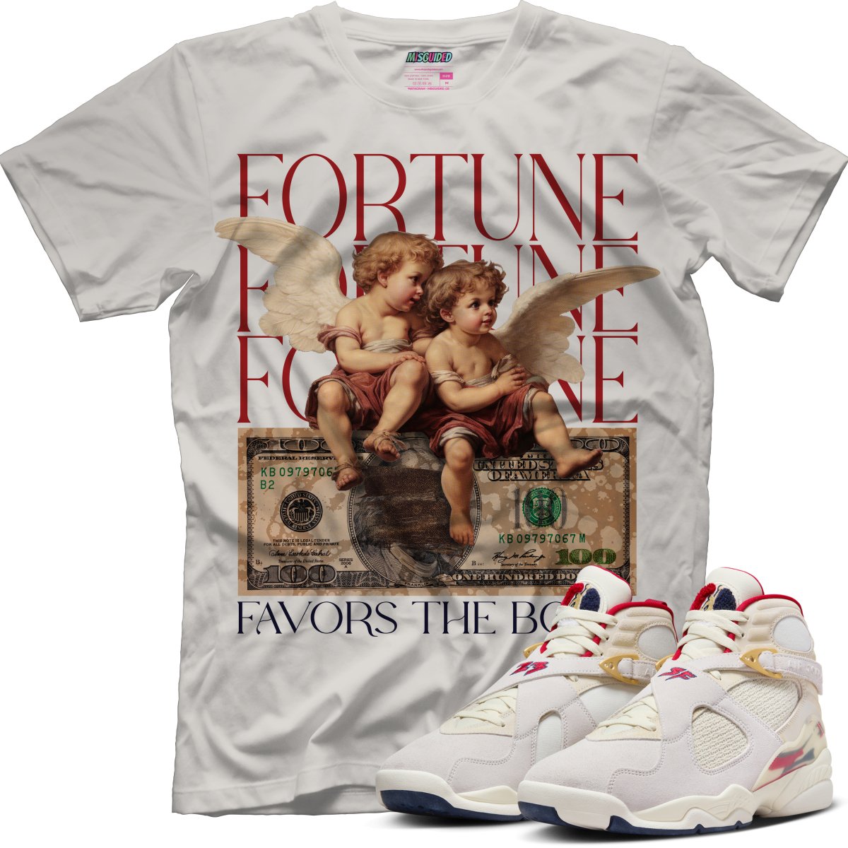 Fortune Favors The Bold (SOLEFLY X AIR JORDAN 8 “MI CASA ES SU CASA”) T-Shirt