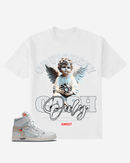 G-West Obviously Cash Only Oversized T-Shirt Mens