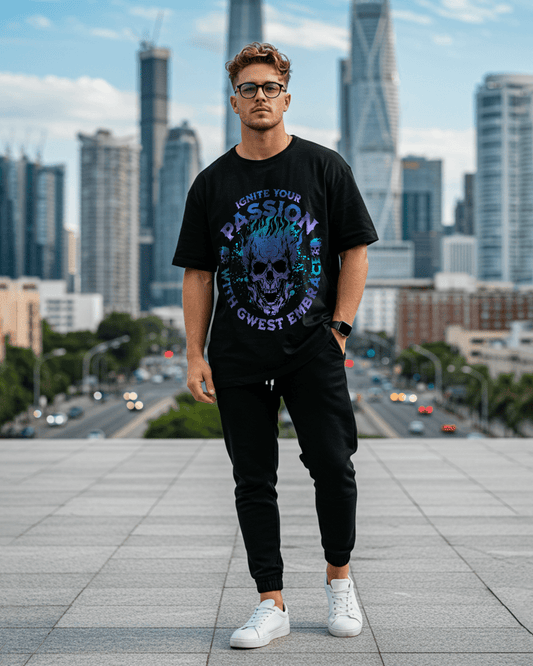 G-West Passion Oversized T-Shirt Mens