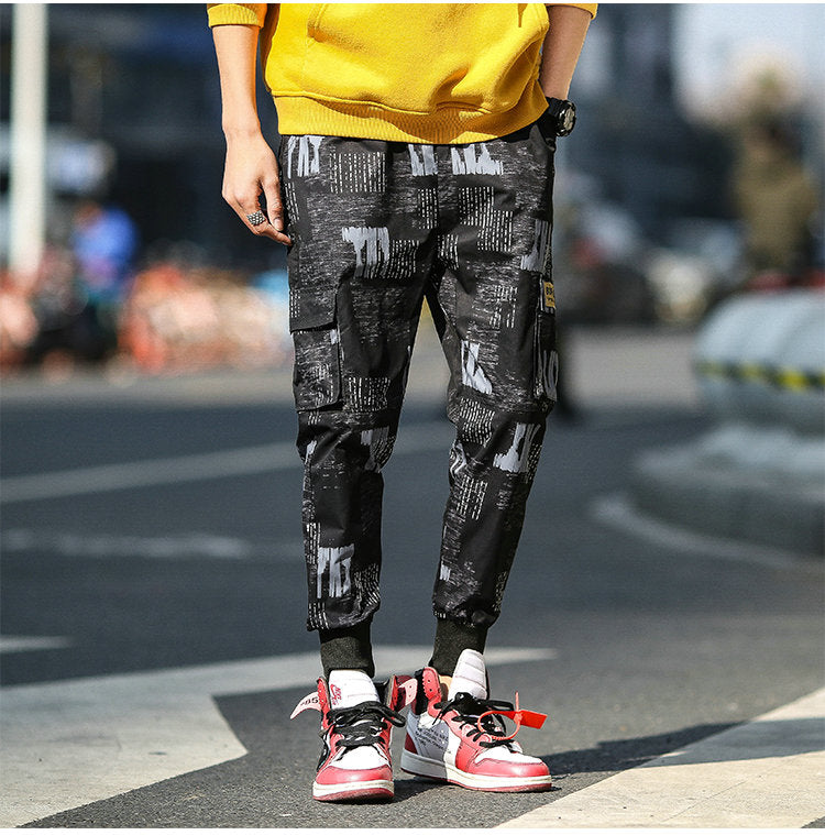 Streetwear Cargo Pants Men