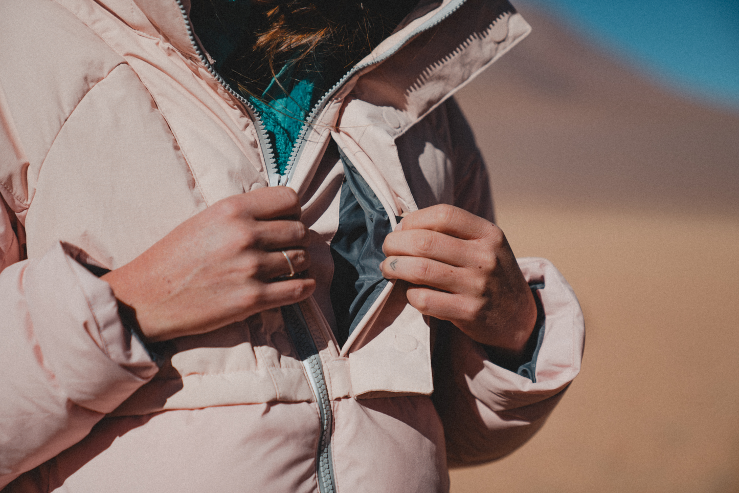 CHAQUETA ACOLCHADA CON CREMALLERA COMPLETA CATNAP PARA MUJER