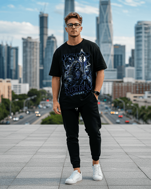 G-West Warlock Oversized T-Shirt Mens