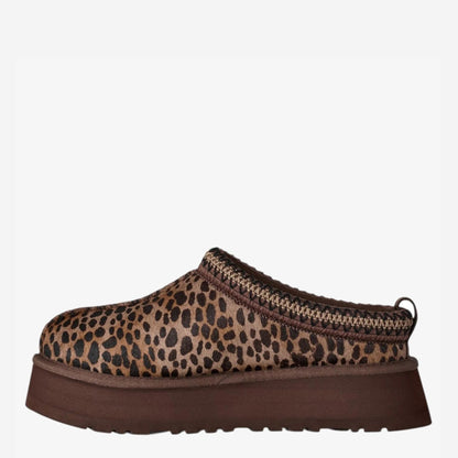 UGG Tazz II Women's Caspian Leopard Burnt Cedar