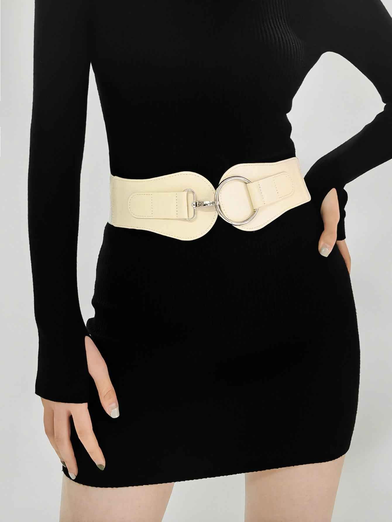 Elastic Wide Belt - Stylish & Durable Accessory