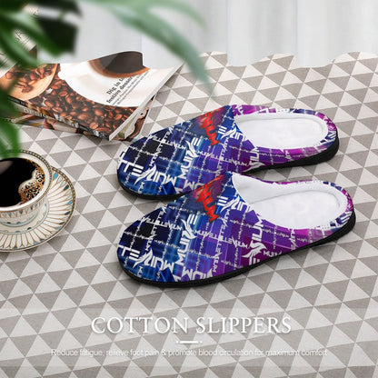 Pantuflas de algodón para artistas de EDM, suaves, cómodas, antideslizantes, impermeables y resistentes a los olores. Regalos para festivales de música, para hombre y mujer. Edición limitada.