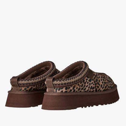 UGG Tazz II Women's Caspian Leopard Burnt Cedar