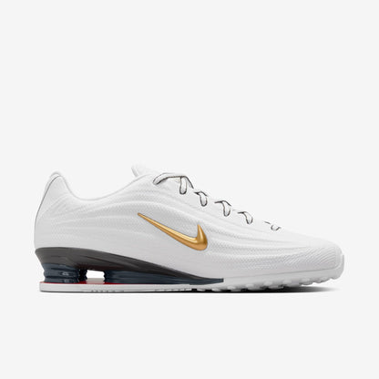 Nike Shox Z Women White Metallic Gold