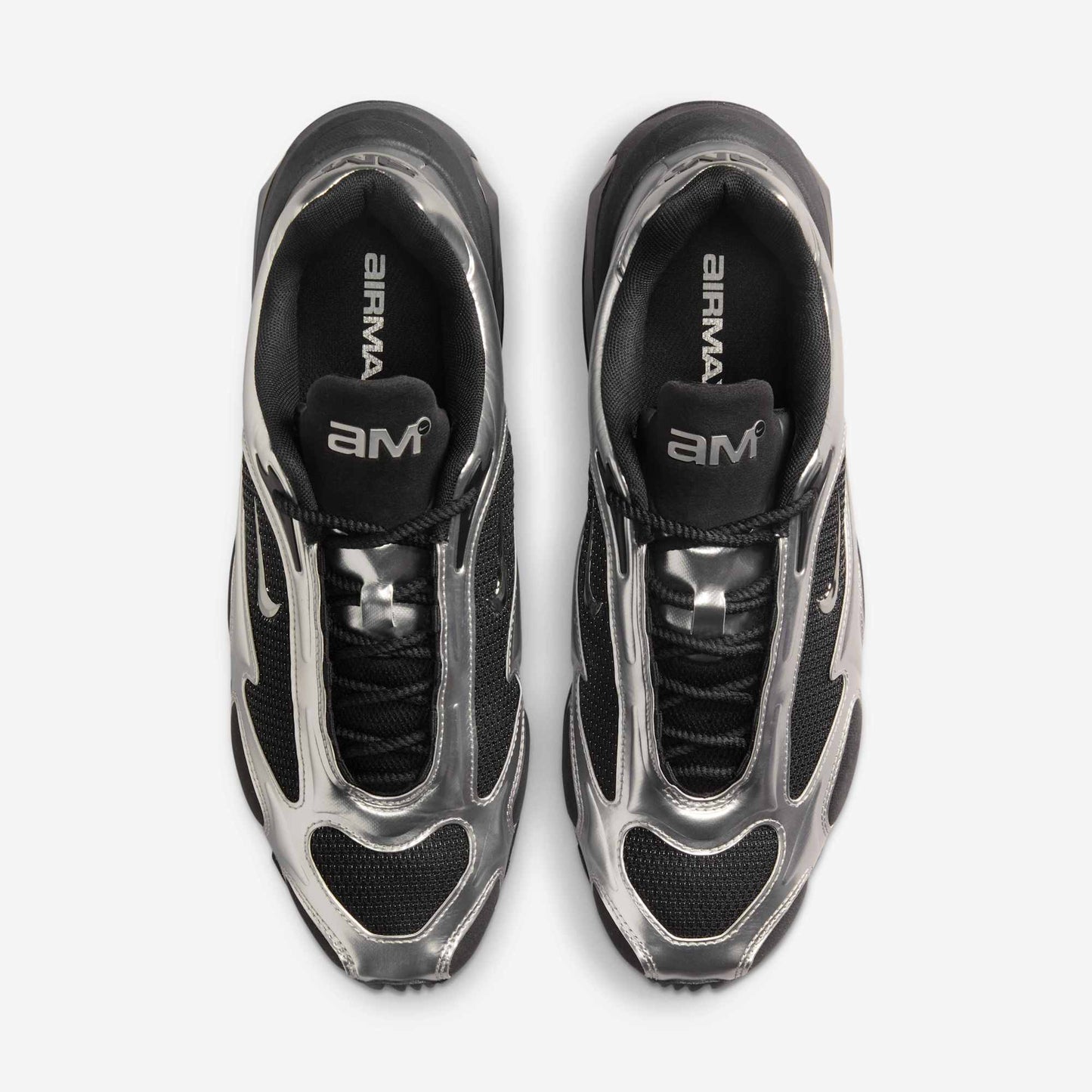 Nike Air Max Muse Womens Black Metallic Silver