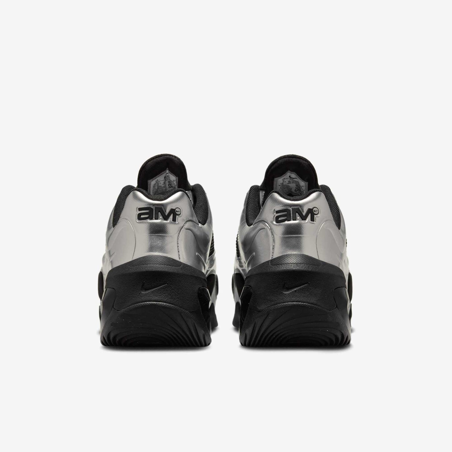 Nike Air Max Muse Womens Black Metallic Silver