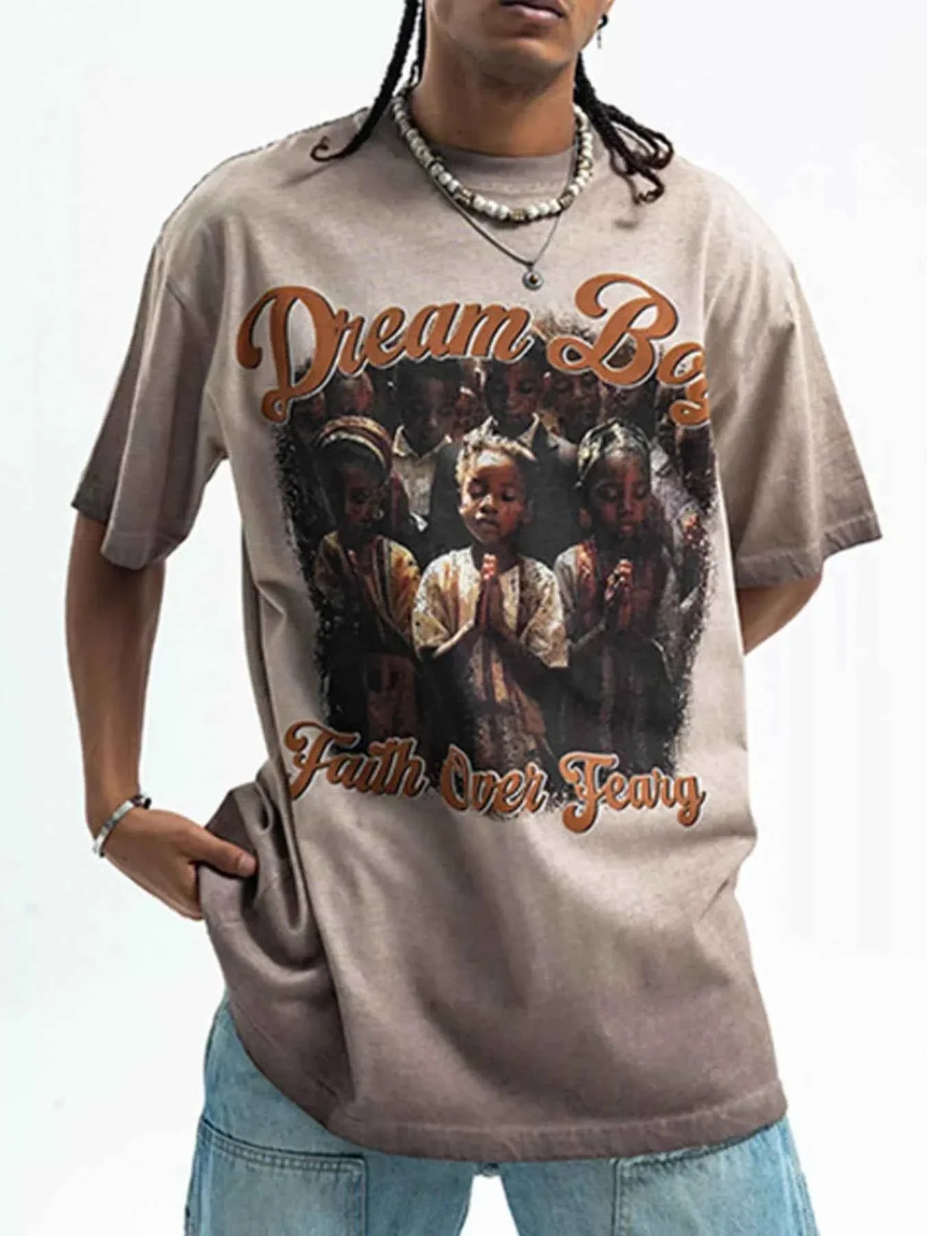 Stylish Men's Half Sleeve Graphic Tee