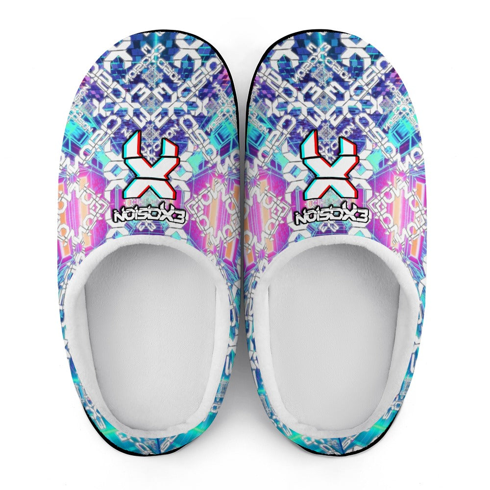 Pantuflas de algodón para artistas de EDM, suaves, cómodas, antideslizantes, impermeables y resistentes a los olores. Regalos para festivales de música, para hombre y mujer. Edición limitada.