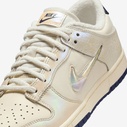 Nike Women's Dunk Low Metallic Jewel Swoosh Sail