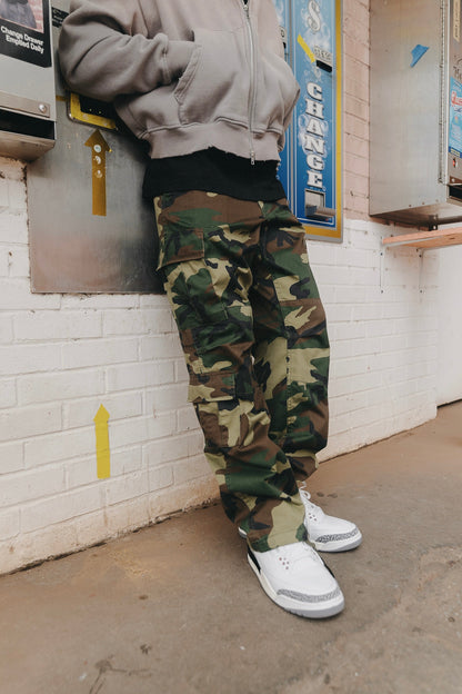 Vintage Cargo Fatigue Pants