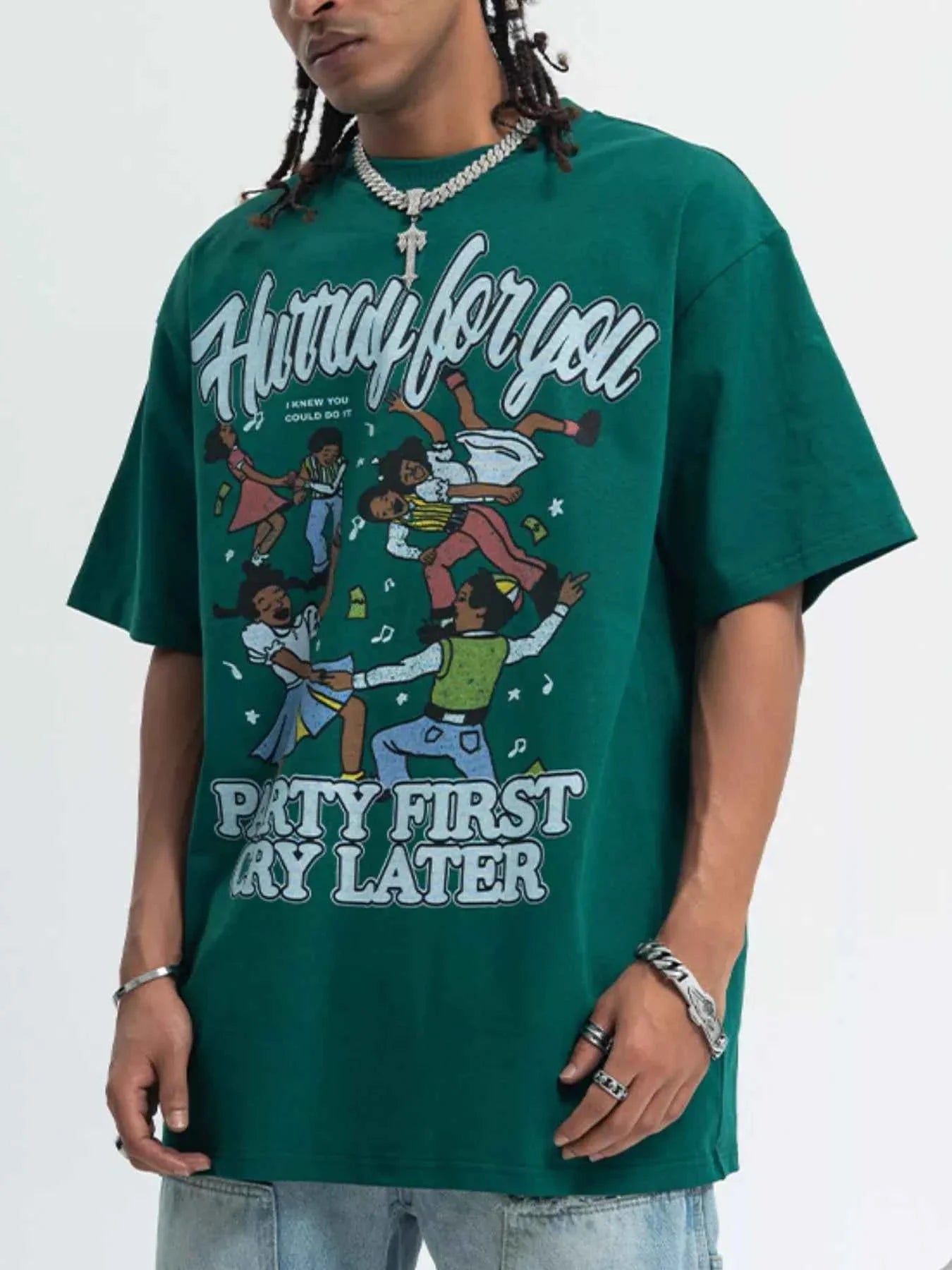 Graphic Short Sleeve T-Shirt for Men