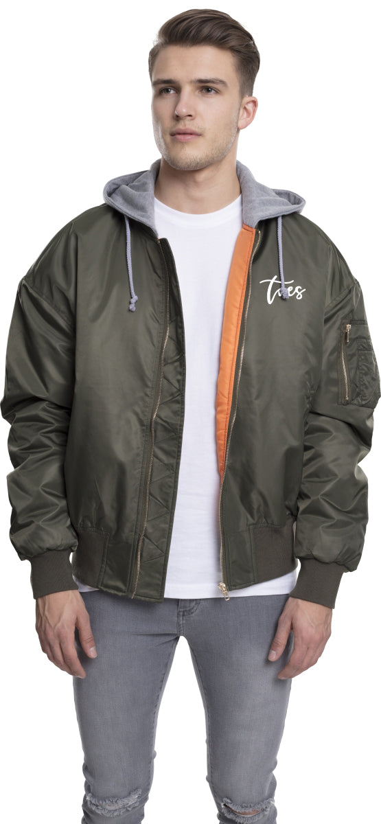 Bomber Jacket Hooded Oversize