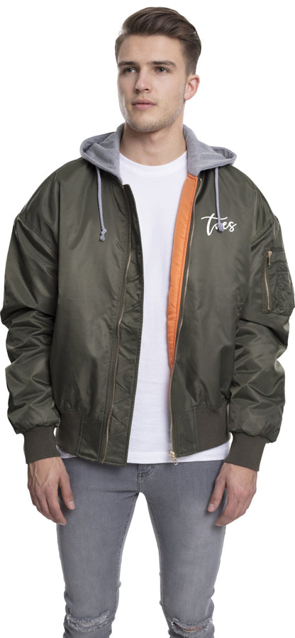 Bomber Jacket Hooded Oversize