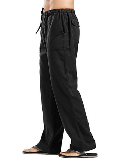 Men's Straight Leg Pants Plus Size
