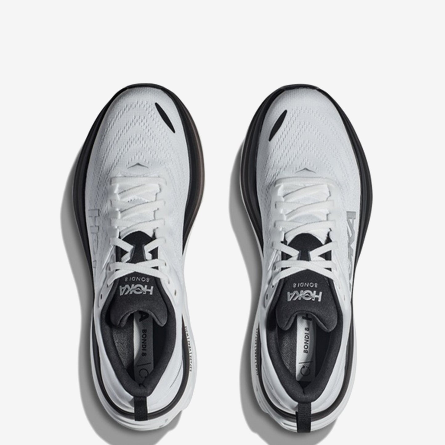 Hoka Bondi 8 Men White Black