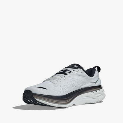 Hoka Bondi 8 Men White Black