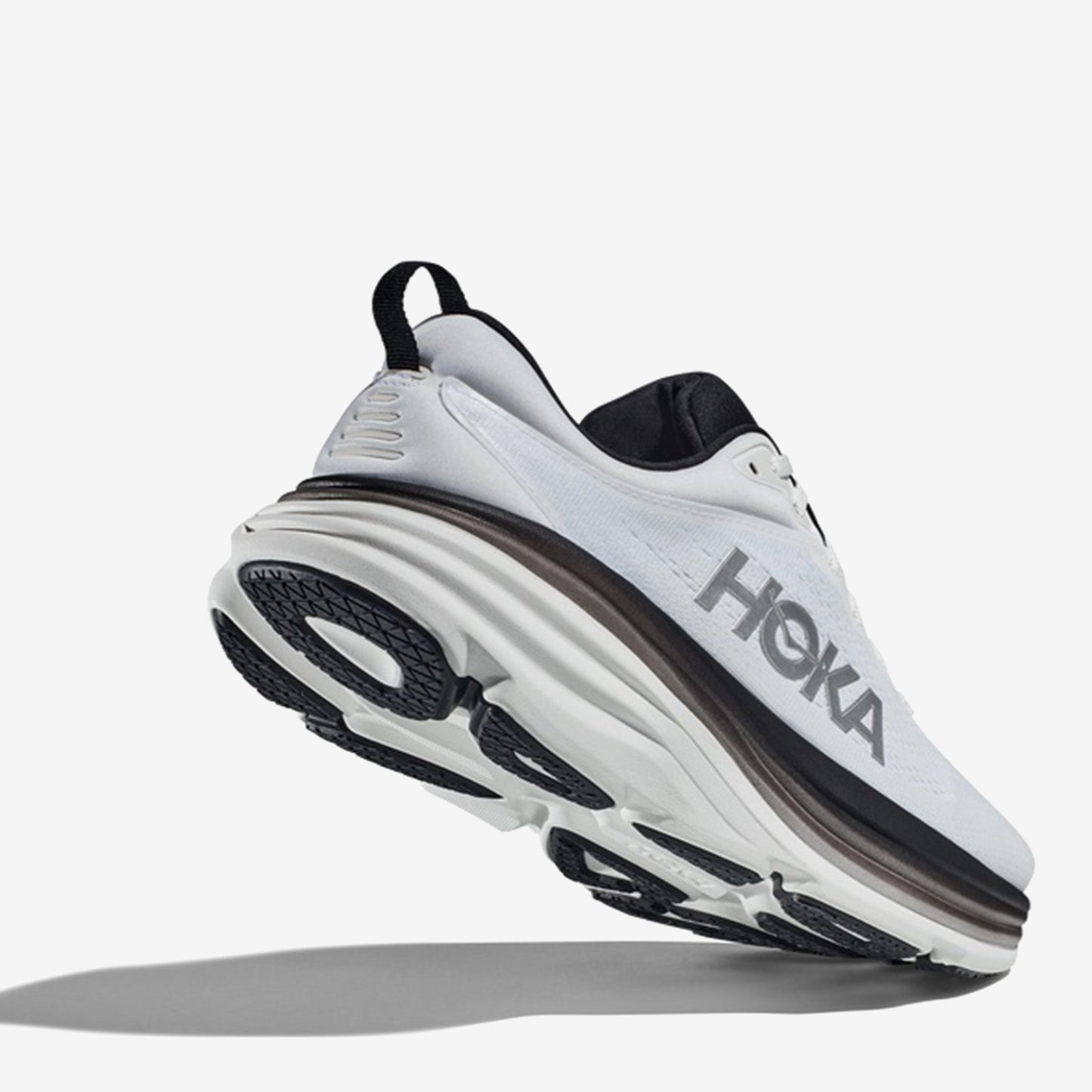 Hoka Bondi 8 Men White Black