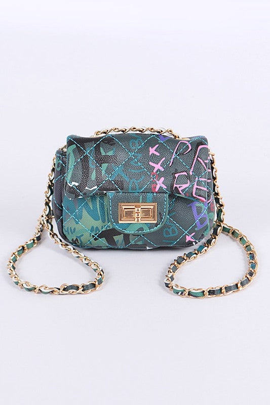 “Creative Grafitti” Mini Swing Bag