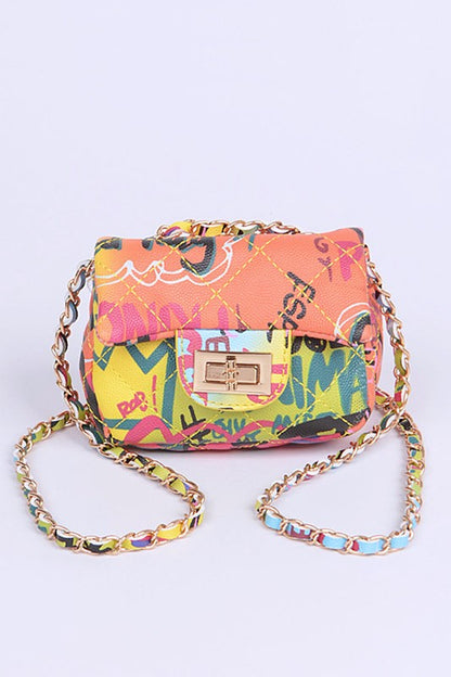 “Creative Grafitti” Mini Swing Bag