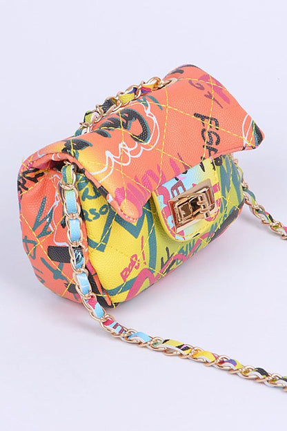 “Creative Grafitti” Mini Swing Bag