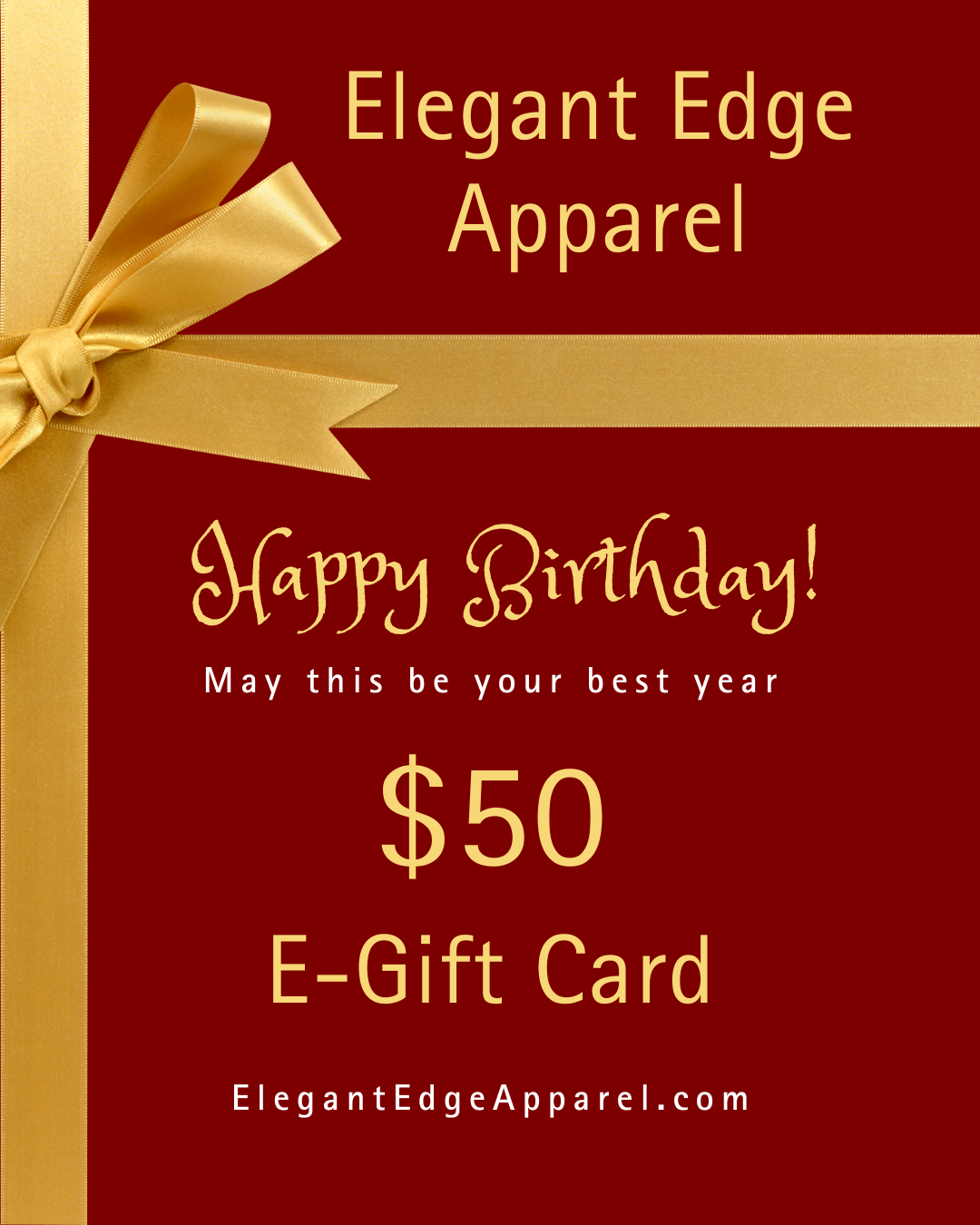Birthday Gift Card