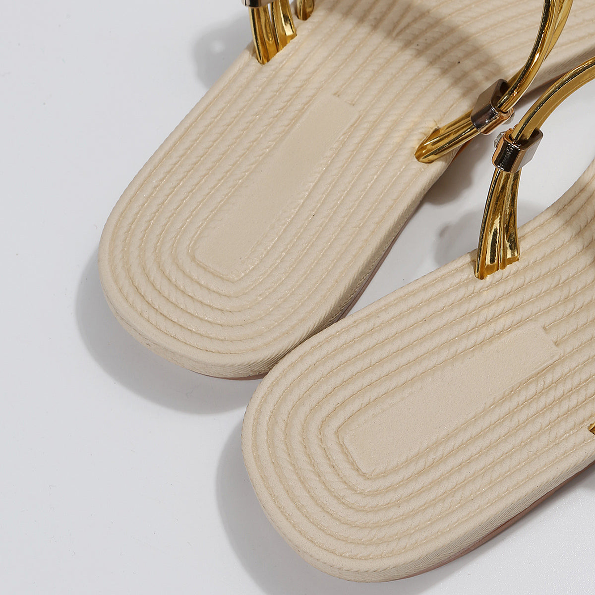 Women Sandals Open Toe Non Slip Sandals Outer Wear Mini Heart Shaped Flat Sandals Slides