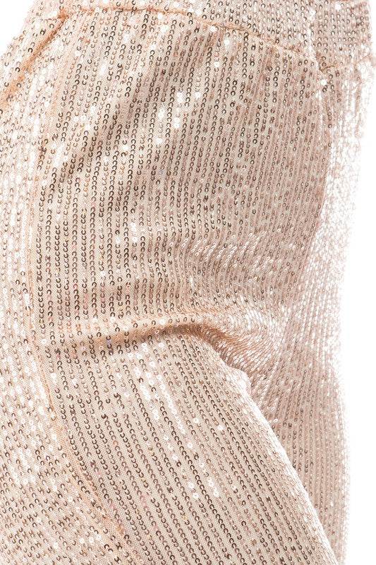 PANTALONES CASUALES CON LENTEJUELAS SEXYS