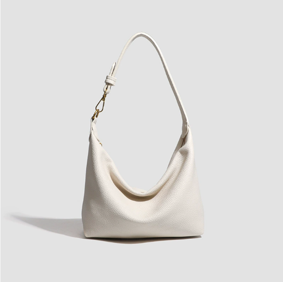 Bolso de mano sencillo de oficina, de gran capacidad, para hombro, informal, combinable, tipo cubo, portátil, para llevar debajo del brazo. 